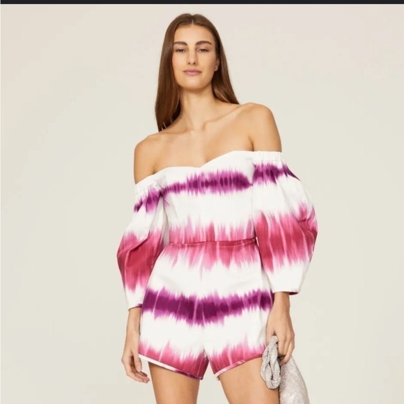 NWT AMUR Ariadne Off The Shoulder Romper